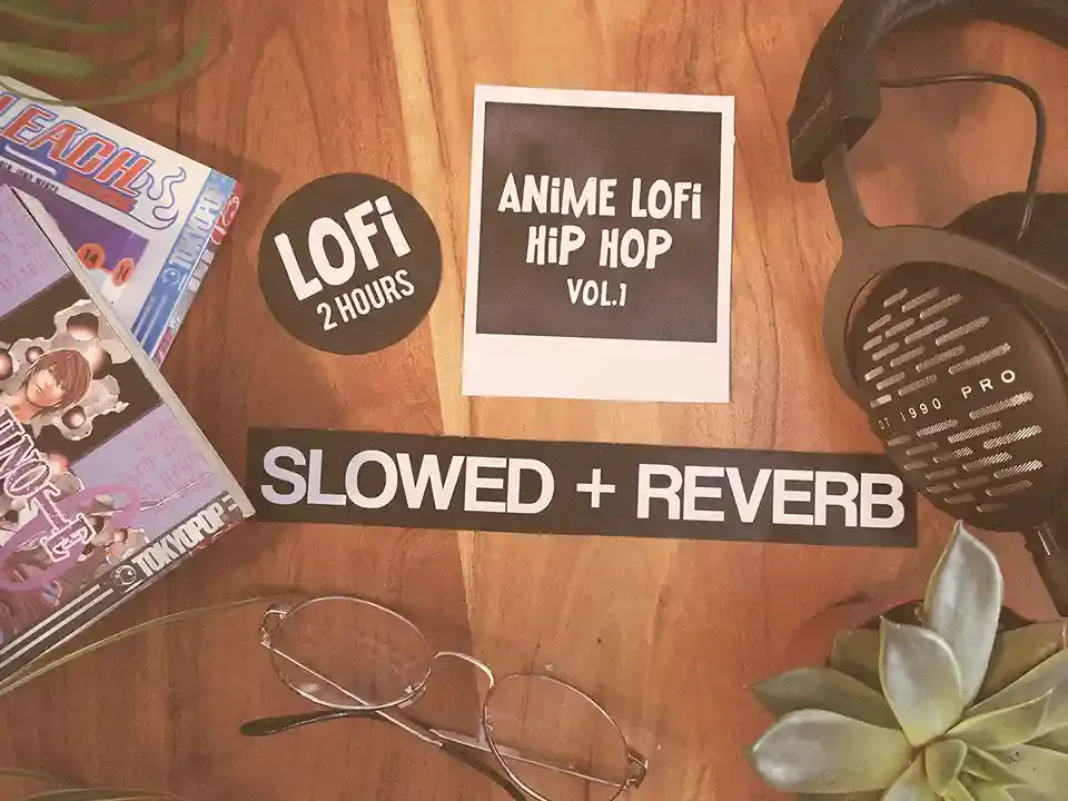 anime lofi hip hop slowed + reverb 2 hour mix